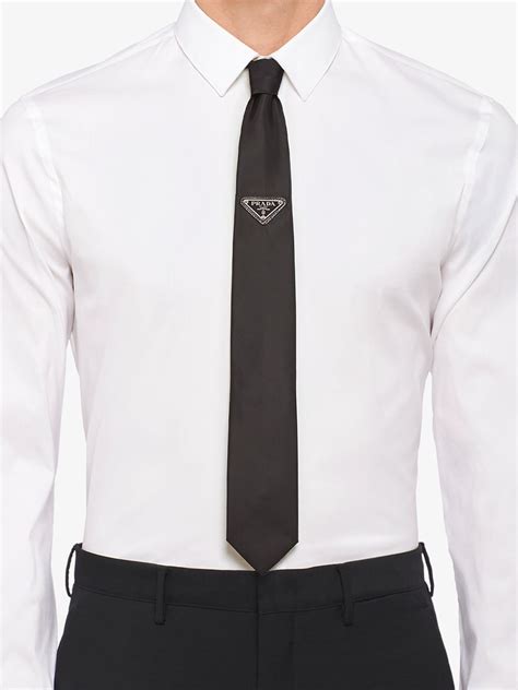 prada tir|Prada ties farfetch.